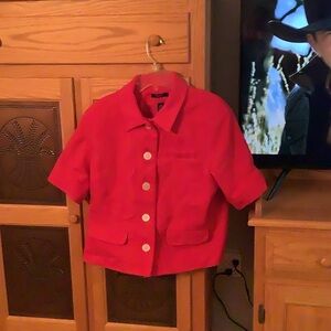 Chaps women’s red top, size 14